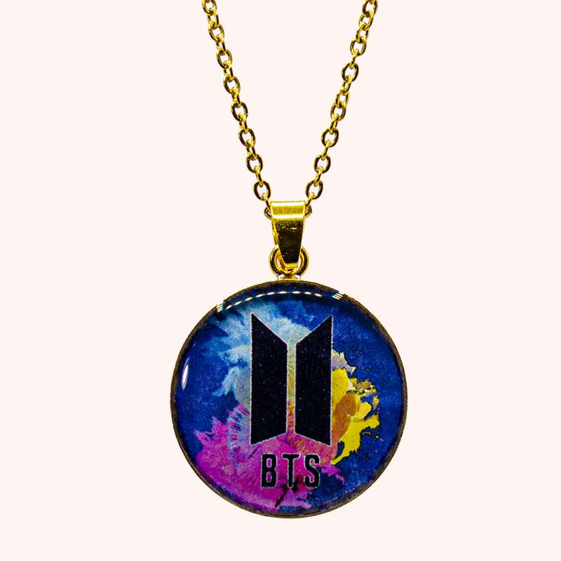 گردنبند دخترانه مدل BTS کد 289