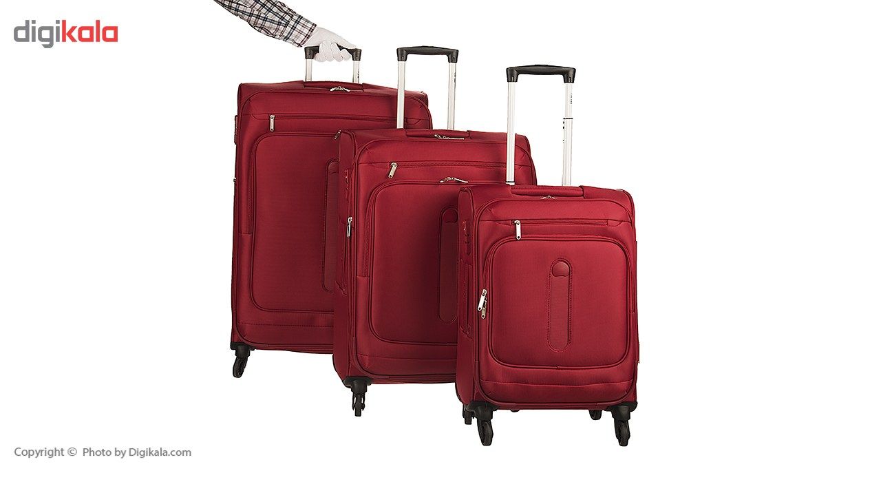 مجموعه سه عددی چمدان دلسی مدل Manitoba -  - 6