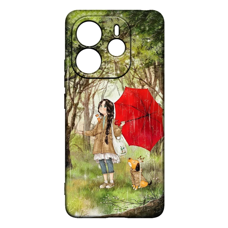 کاور طرح دخترانه کد 259 مناسب برای گوشی موبایل شیائومی Redmi Note 14 4G