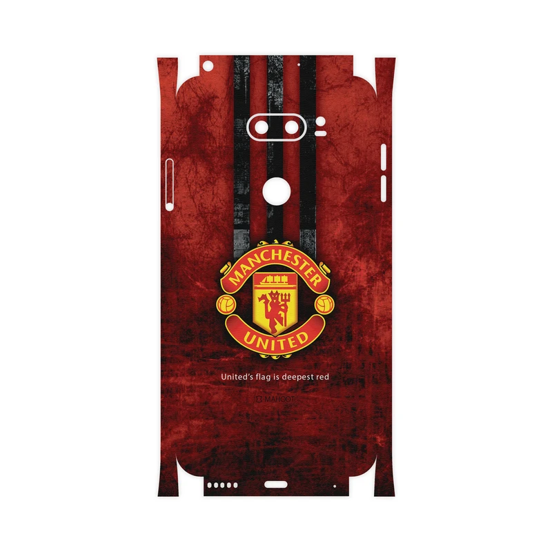 برچسب پوششی ماهوت مدل Manchester-United-FC-FullSkin مناسب برای گوشی موبایل ال جی V30