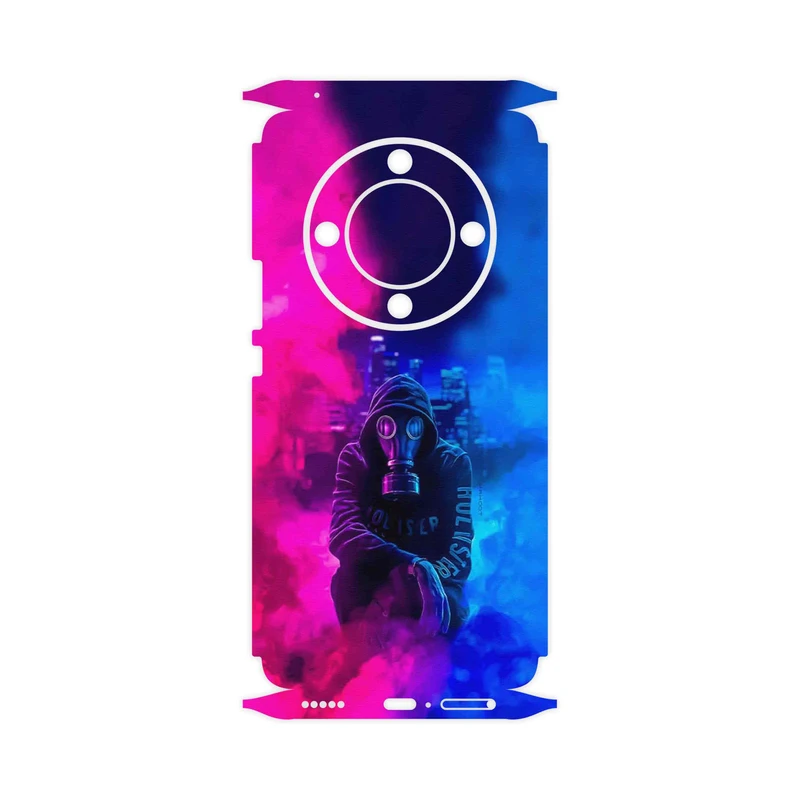 برچسب پوششی ماهوت مدل Smoke Rainbow Digital Art 2-FullSkin مناسب برای گوشی موبایل آنر X9b