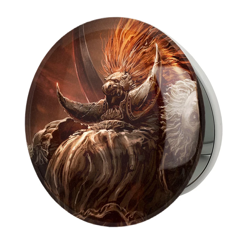 آینه جیبی خندالو طرح بازی الدن رینگ Elden Ring مدل تاشو کد 30121