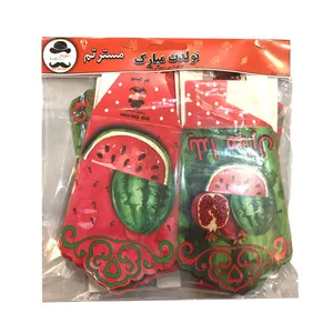 ظرف پاپ کورن مسترتم طرح یلدا بسته 10 عددی