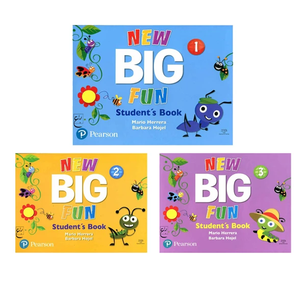 کتاب New Big Fun اثر جمعی از نویسندگان انتشارات ابداع 3 جلدی
