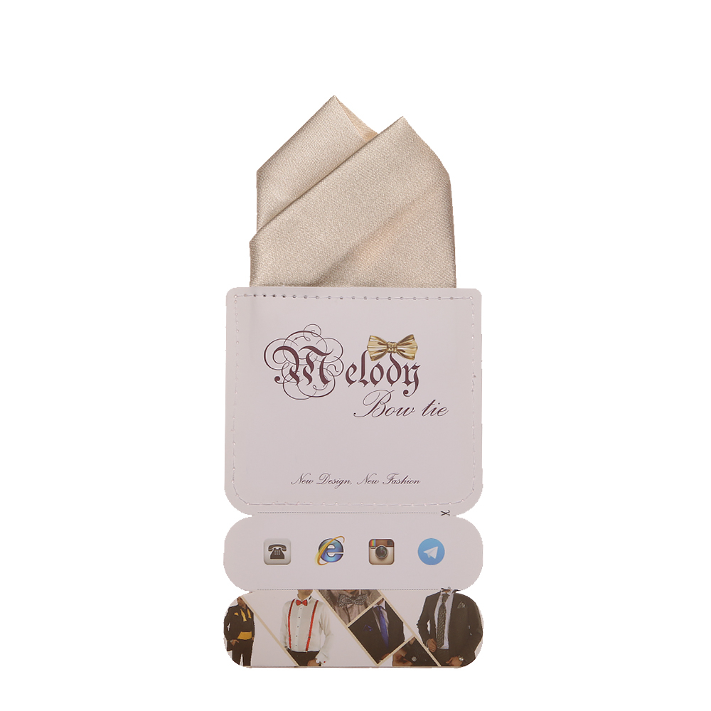 دستمال جیب مردانه ملودی مدل PS5108MSSLyllw