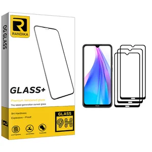 Randika Gld Screen Protector For Xiaomi Redmi Note 8T Pack Of 3