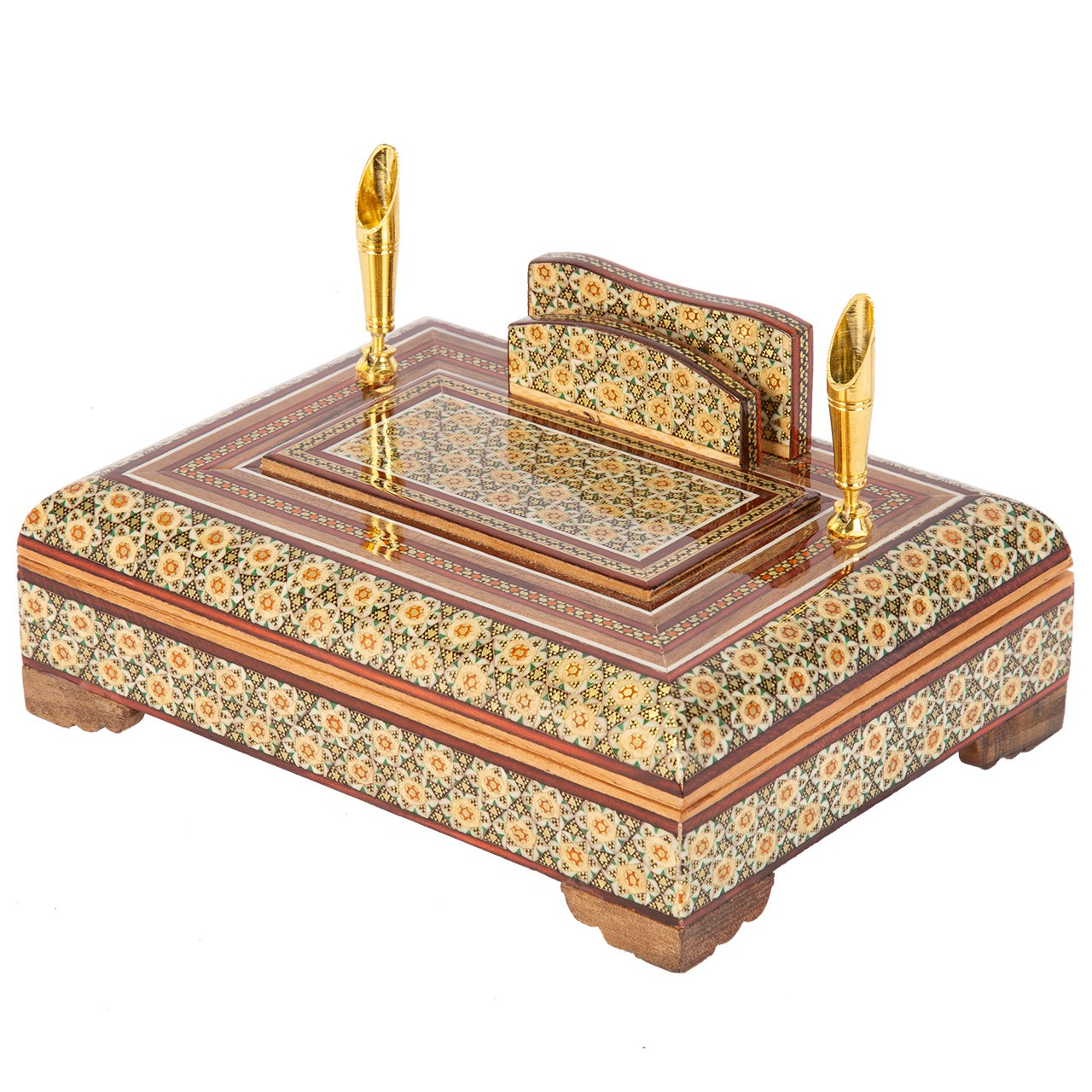 قلمدان خاتم کاری گالری گوهران مدل گیتی کد 1370