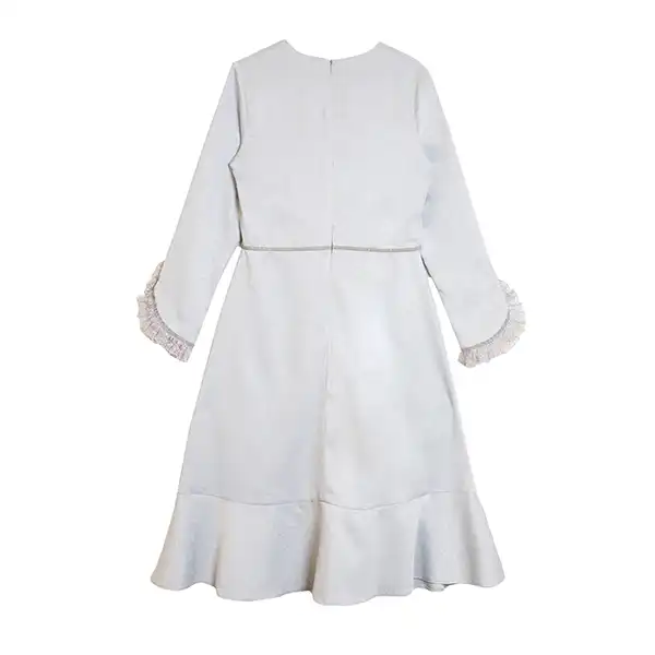 پیراهن زنانه برنس مدل مارینت رنگ طوسی