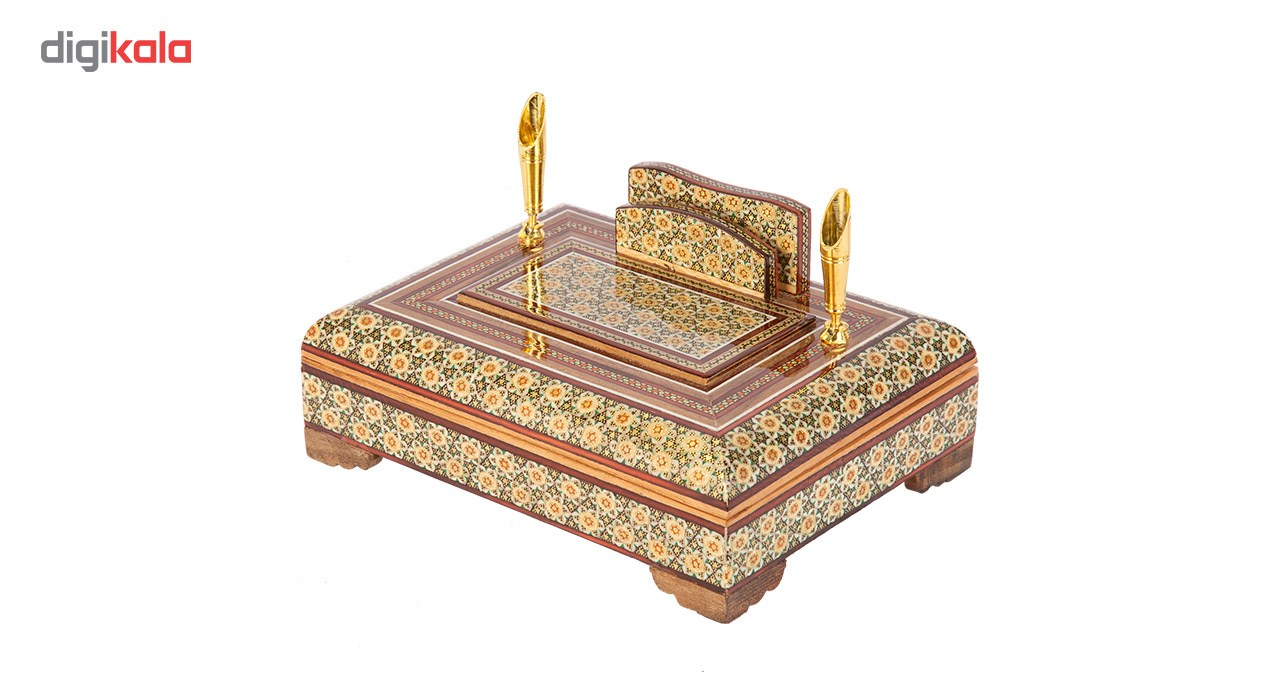 قلمدان خاتم کاری گالری گوهران مدل گیتی کد 1370