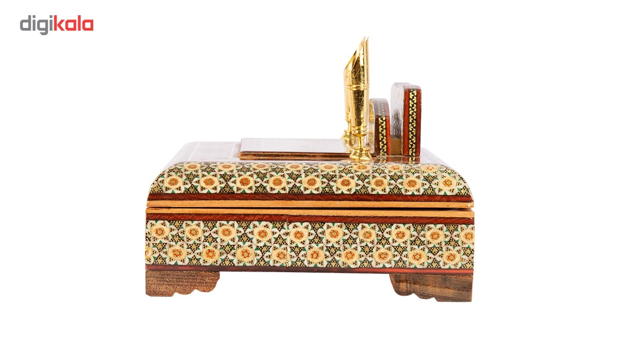 قلمدان خاتم کاری گالری گوهران مدل گیتی کد 1370