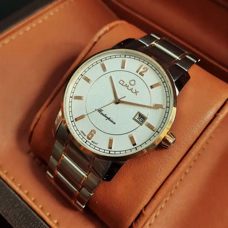 ست ساعت مچی عقربه ای زنانه و مردانه اوماکس مدل  MG25T6TI و ML25T6TI