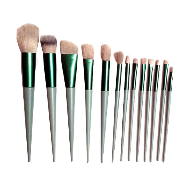 ست برس آرایشی مدل آووکادو مجموعه 13 عددی