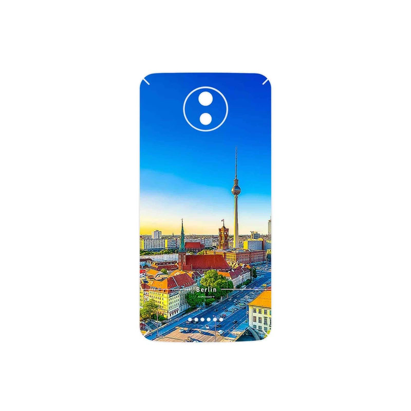 برچسب پوششی ماهوت مدل City of Berlin مناسب برای گوشی موبایل موتورولا Moto C Plus