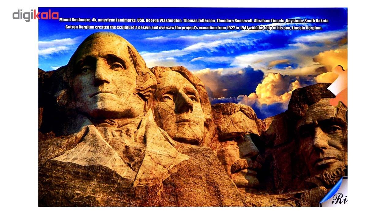 پازل 1000 تکه ترنم طرح Mount Rushmore