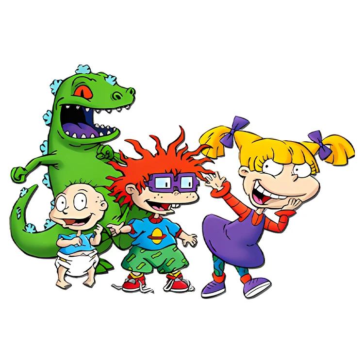 استیکر پارچه و لباس پاد آفرین مدل کارتونی کد S783