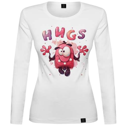 تیشرت آستین بلند زنانه 27 طرح HNGS کد Js09