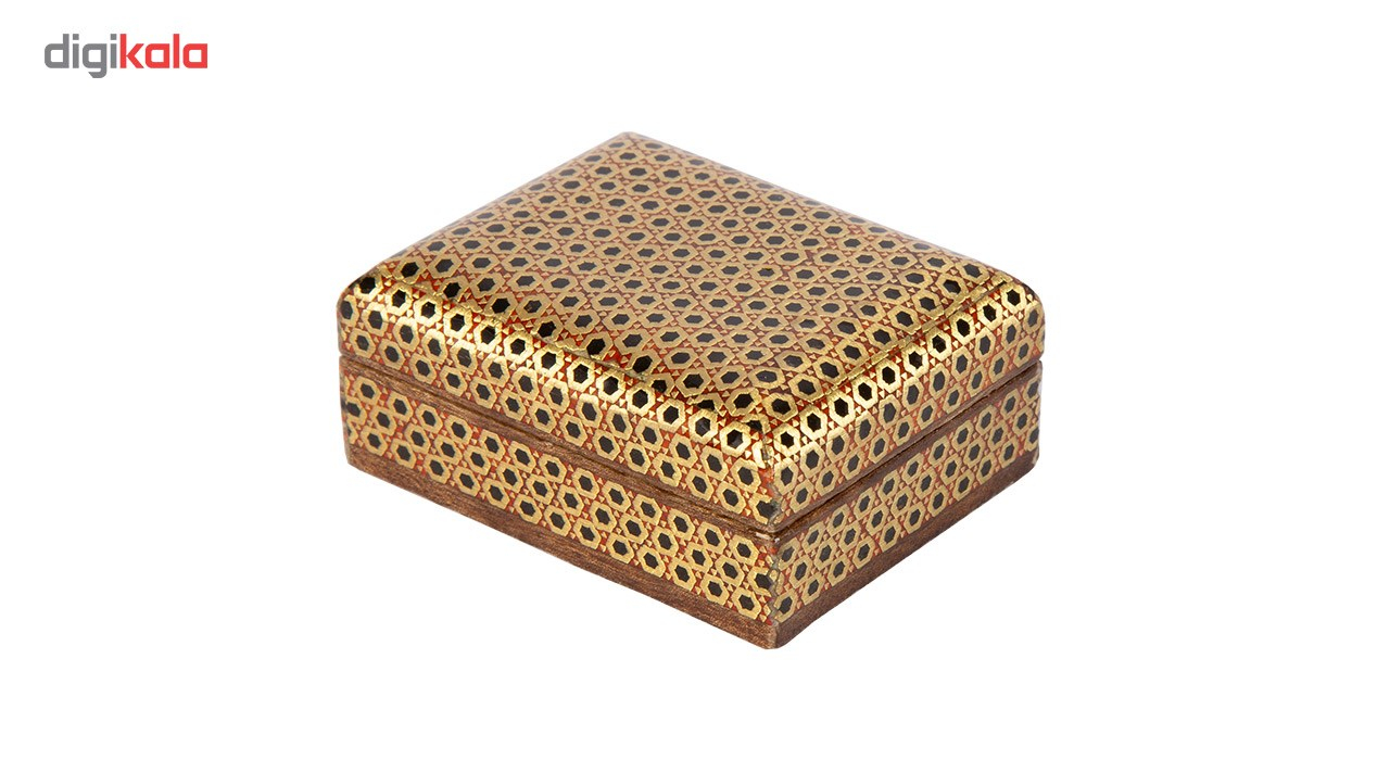 جعبه سکه خاتم کاری گالری گوهران مدل ناهید کد 1365