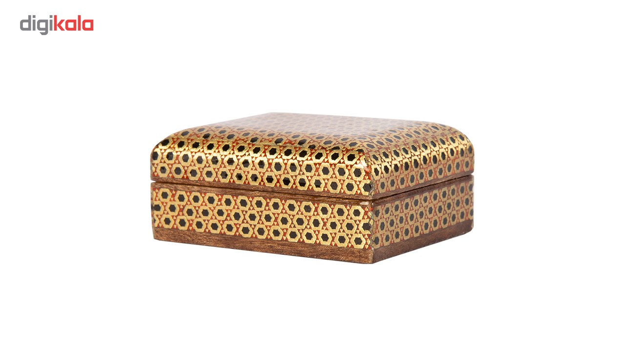 جعبه سکه خاتم کاری گالری گوهران مدل ناهید کد 1365