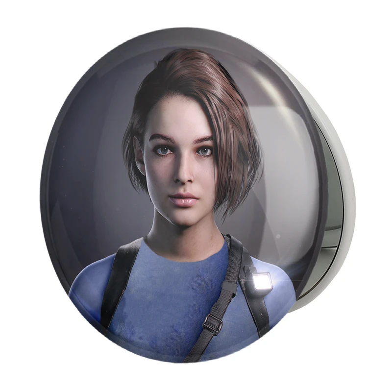 آینه جیبی خندالو طرح بازی رزیدنت اویل Resident Evil مدل تاشو کد 30146
