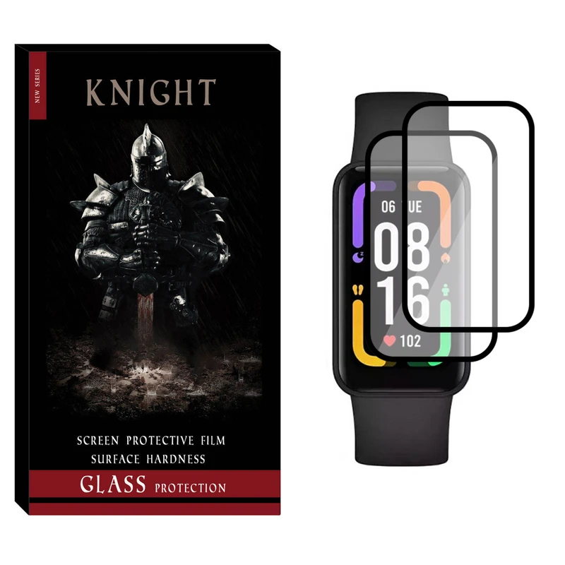 محافظ صفحه نمایش نانو نایت مدل NKT مناسب برای ساعت هوشمند شیائومی Redmi Smart Band Pro بسته دو عددی