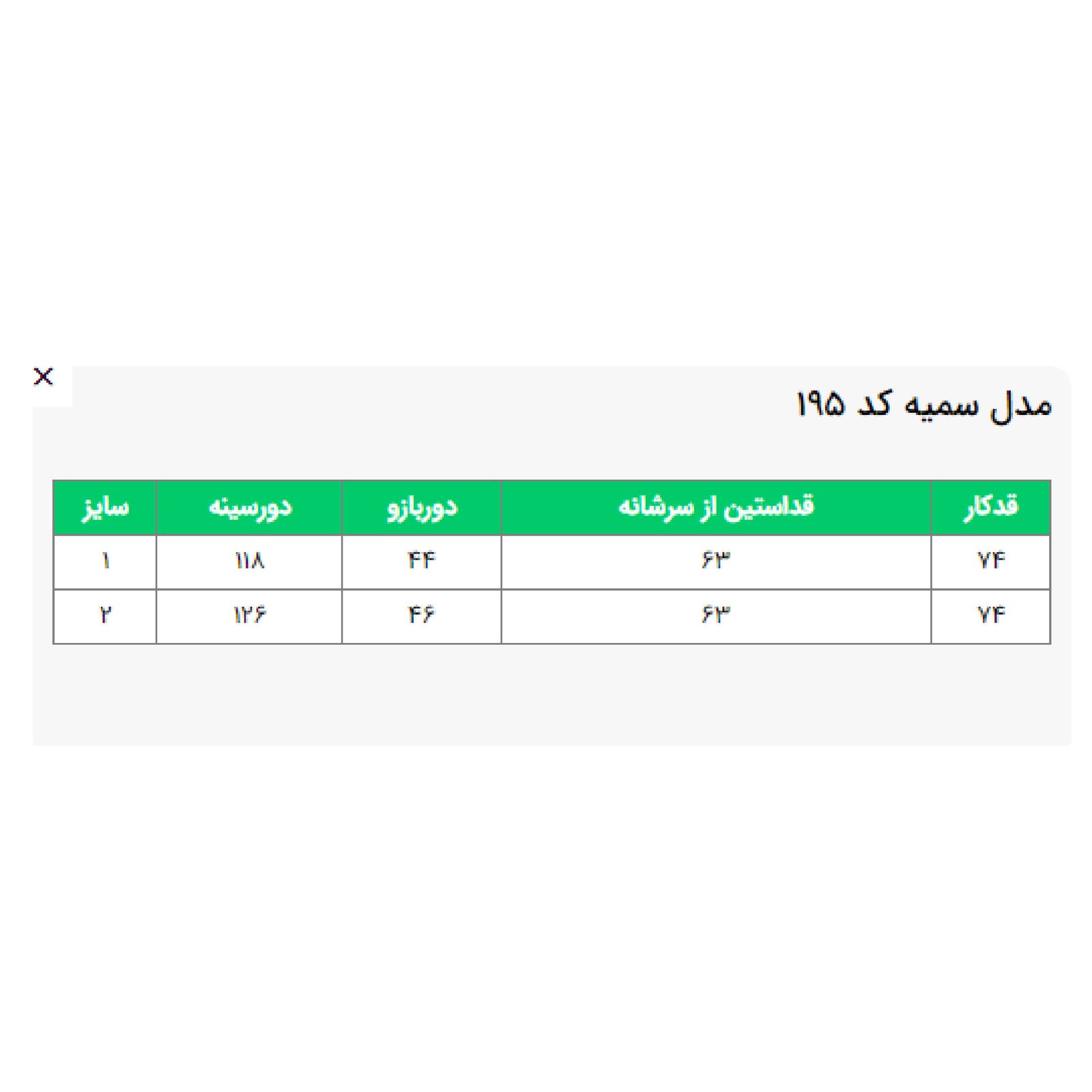 مانتو زنانه السانا کد 192501 -  - 7