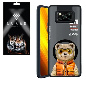 کاور لوکسار مدل Teady Bear مناسب برای گوشی موبایل شیائومی Poco X3 NFC / X3 Pro / X3