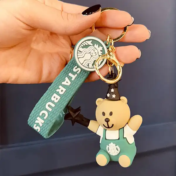 جاکلیدی مدل سیلیکونی خرس تولدی کد 745