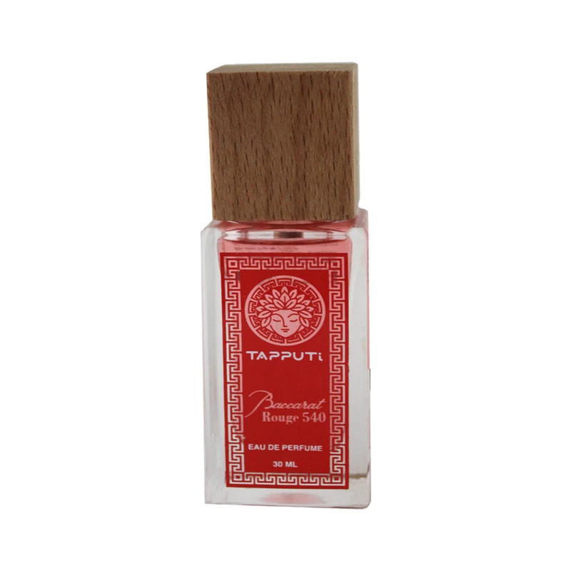 عطر جیبی تاپوتی مدل BACCARAT ROUGE با رایحه گرم حجم 30 میلی‌لیتر