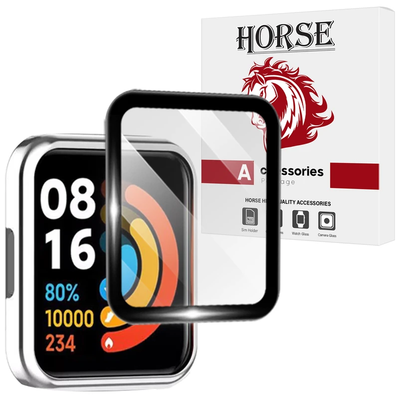 محافظ صفحه نمایش هورس مدل HWPM مناسب برای ساعت هوشمند شیائومی Redmi Watch 2 Lite