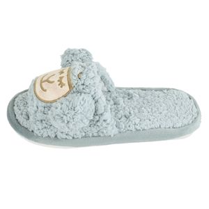 دمپایی حوله ای مدل HAPPY Ship GRY.2991