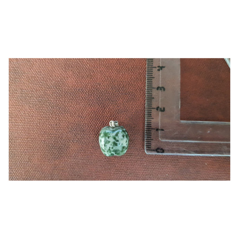 آویز گردنبند دخترانه مدل سیب A1