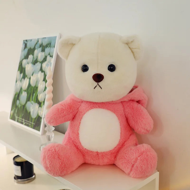 عروسک طرح خرس دوچهره مدل کیتی کد JIMI11090 ارتفاع 50 سانتی‌متر