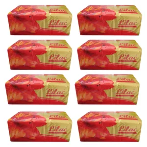 دستمال کاغذی 250 برگ لیلاک مدل soft بسته 8 عددی