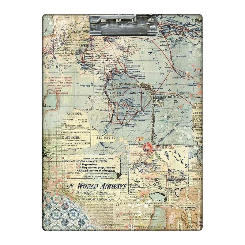 تخته شاسی طرح نقشه کره زمین کد 0406335  سایز A4