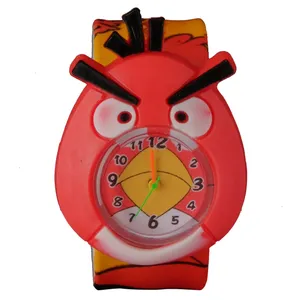 ساعت مچی عقربه ای بچگانه مدل Angry Bird
