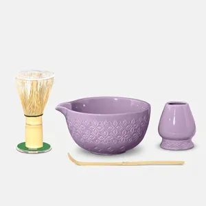 سرویس چای خوری 4 پارچه 4 نفره مدل ماچا کد ۰۱