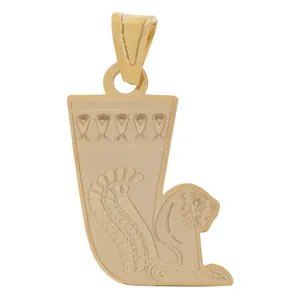 Maahak MM0817 Gold Necklace Pendant Plaque