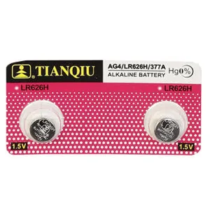 باتری ساعتی  تیانکیو مدل AG4 LR 626 377 بسته 2 عددی