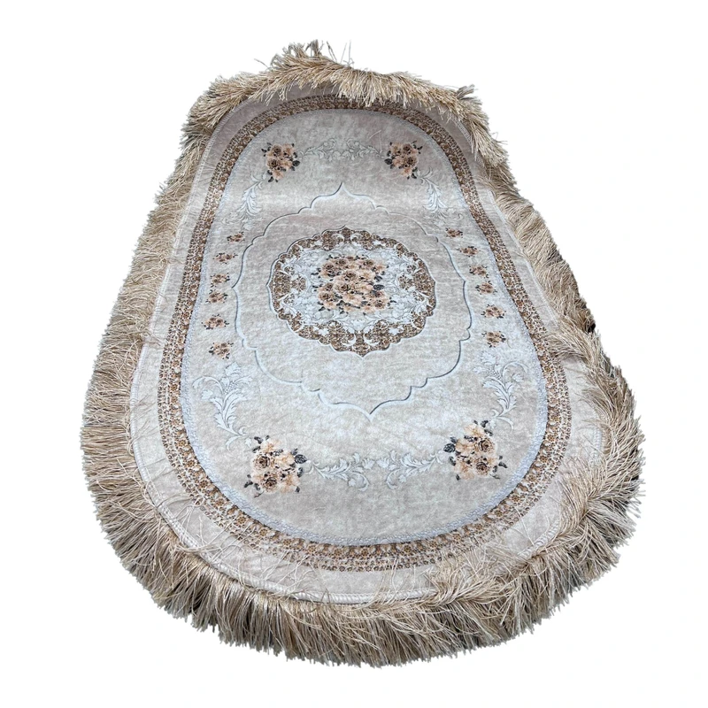 پادری طرح بیضی کد b1 سایز 50 × 80 سانتیمتر