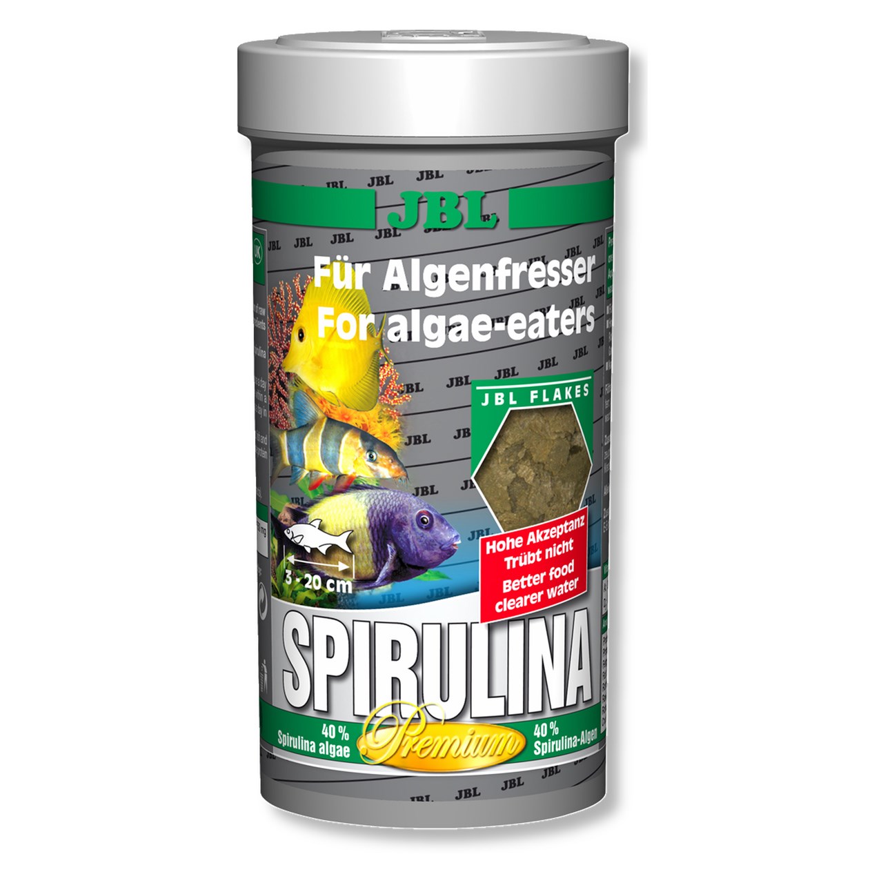 غذای اسپرولینای جی بی ال مدل 40 گرمی