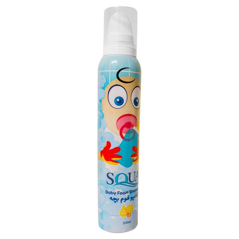 شامپو فوم نوزاد اسکوا SQUA مدل Baby Foam حجم 200 میلی لیتر شامپو فوم نوزاد اسکوا SQUA مدل Baby Foam حجم 200 میلی لیتر