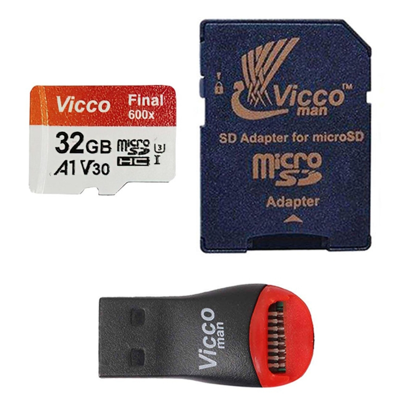 کارت حافظه microSDHC ویکومن مدل Final 600x کلاس 10 استاندارد UHS-I U3 سرعت 90MBps ظرفیت 32 گیگابایت