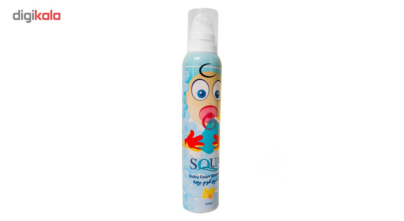 شامپو فوم نوزاد اسکوا SQUA مدل Baby Foam حجم 200 میلی لیتر شامپو فوم نوزاد اسکوا SQUA مدل Baby Foam حجم 200 میلی لیتر