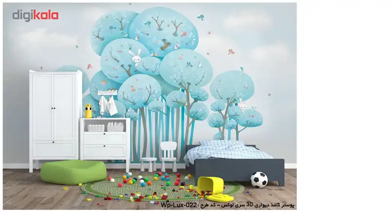 پوستر دیواری سه بعدی دکوپیک سری لوکس 2018 کدwp-lux-022