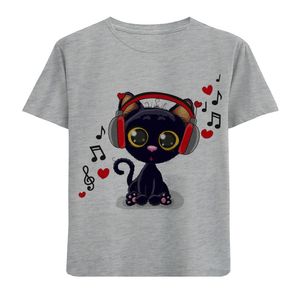 نقد و بررسی تی شرت دخترانه مدل گربه و هدفون M10 توسط خریداران