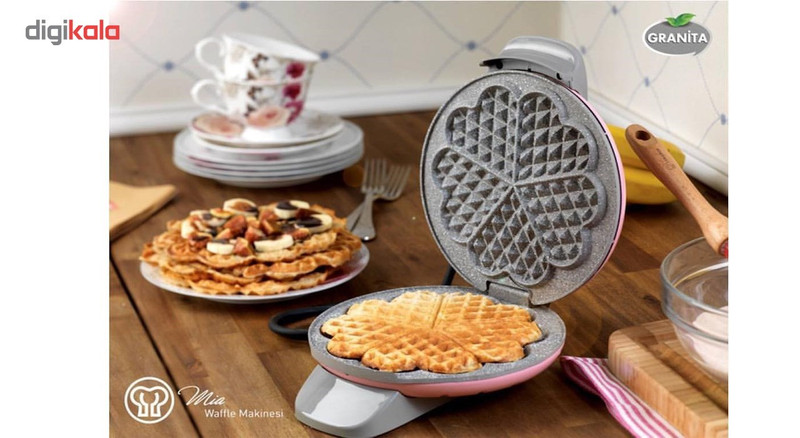 توستر وافل کرکماز مدل Mia کد 319 به همراه قیچی آشپزخانه چند منظوره کینگ