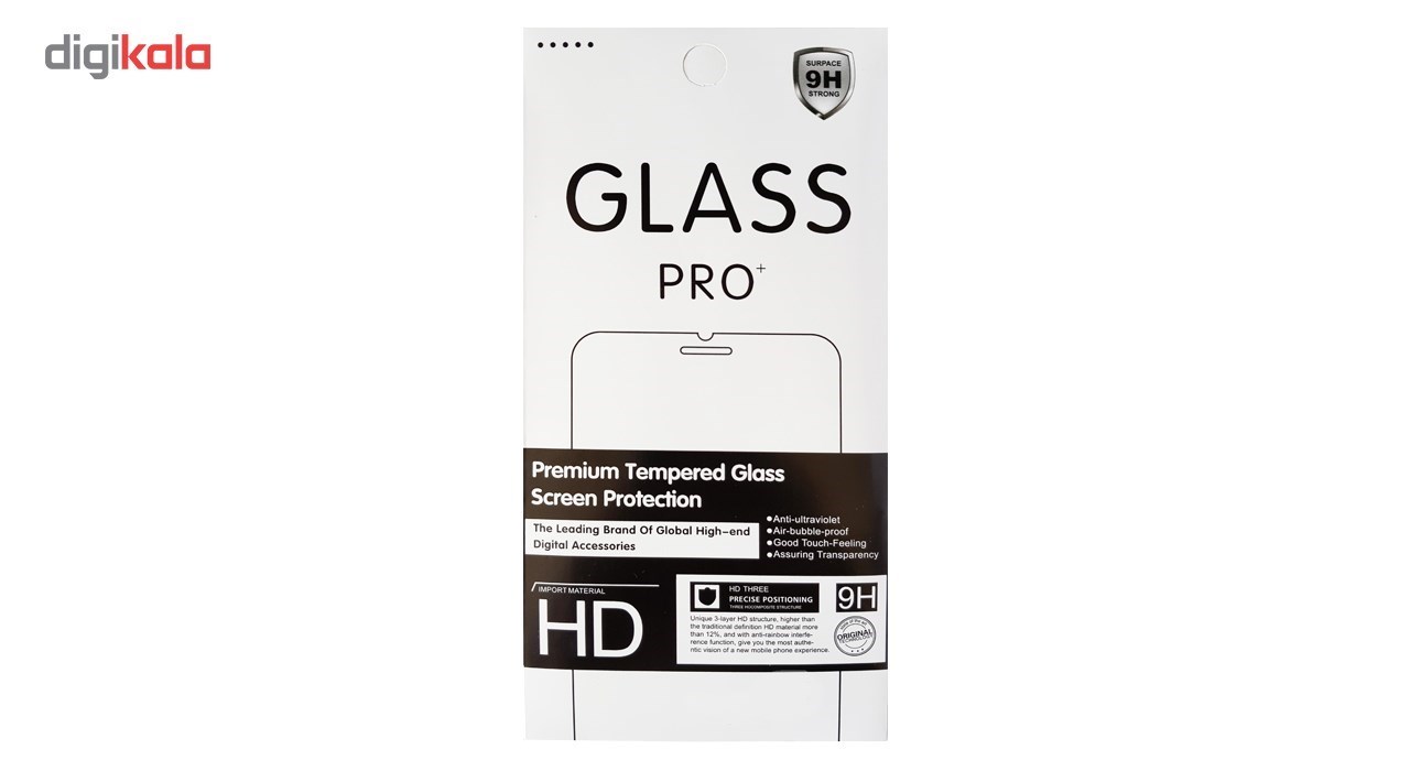 محافظ صفحه نمایش گلس پرو پلاس مدل Premium Tempered مناسب برای گوشی اپل آیفون 6/6s