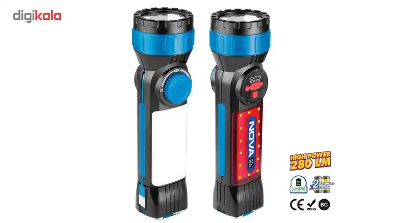 چراغ قوه حرفه ای نووا مدل NTL-3033