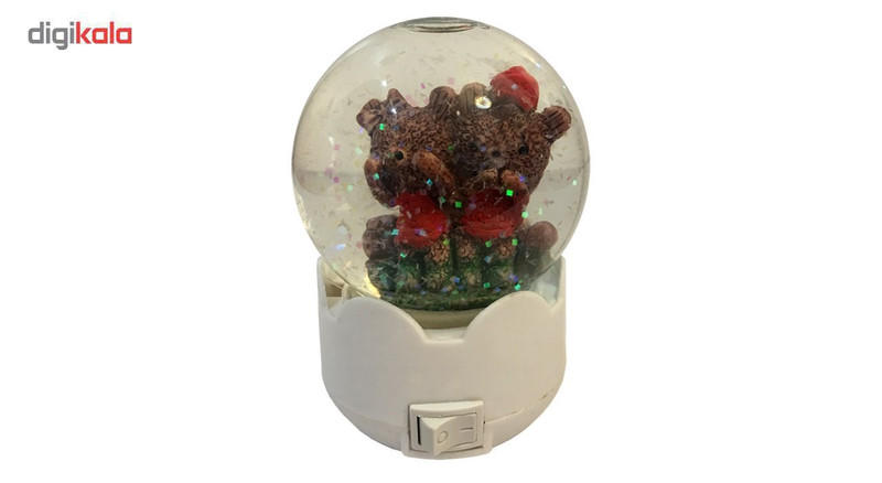 چراغ خواب گوی گالری مدل خرس نفیس کد np6