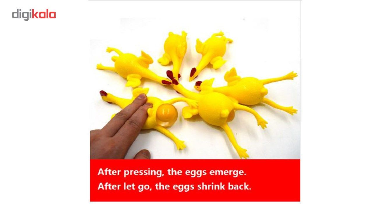 ابزار شوخی طرح مرغ تخم گذار مدل DSK